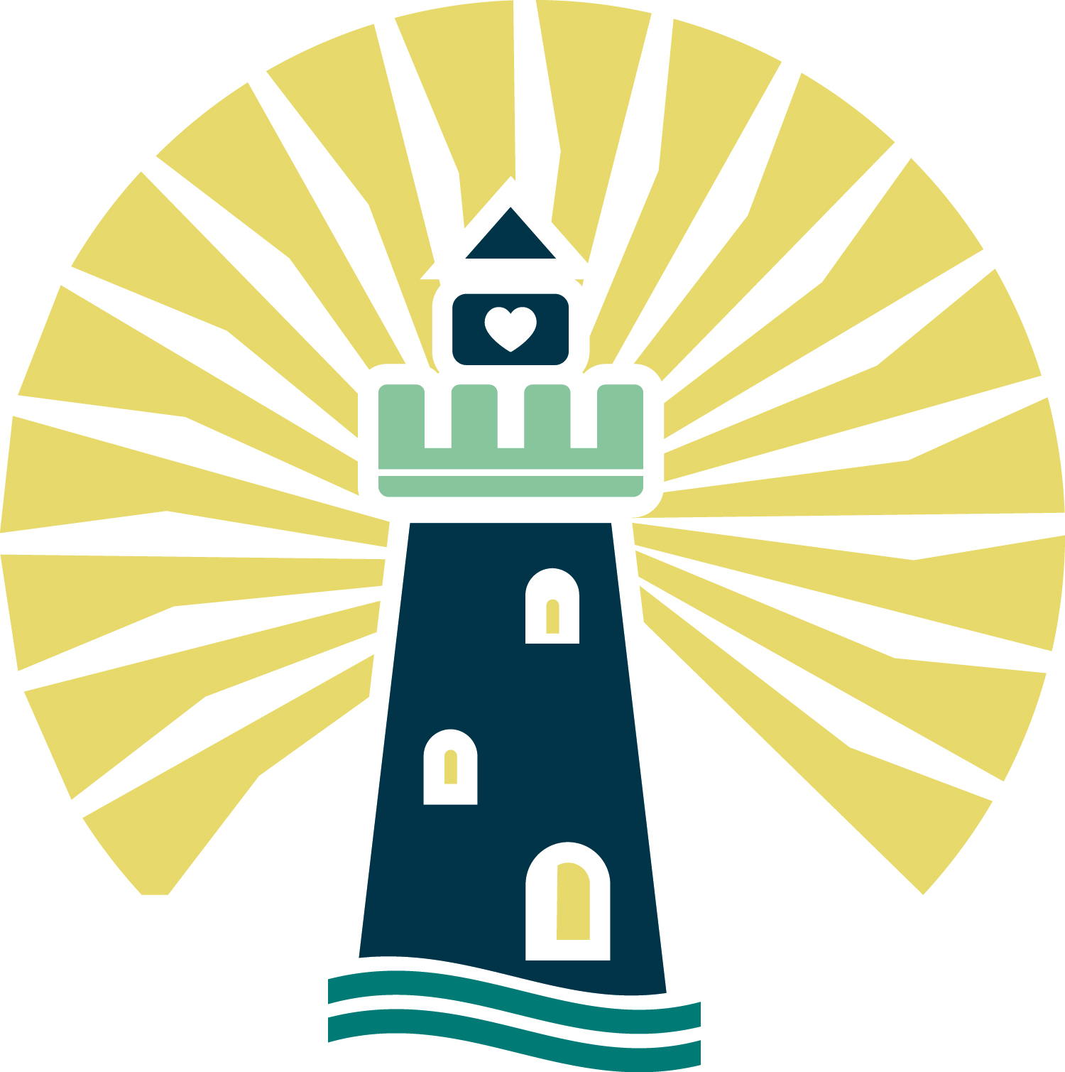 Empowering Well Consulting lighthouse logo